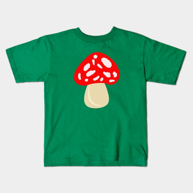 Mushroom Kids T-Shirt by ShinyBat